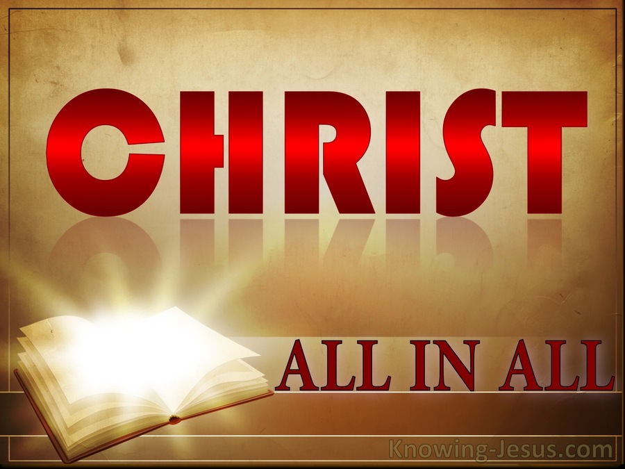 Colossians 3:1 ALL In ALL In Christ (devotional)08:11 (red)
